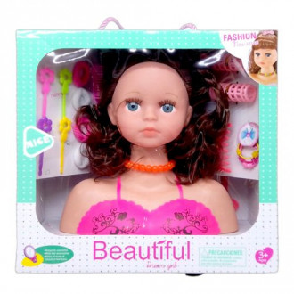 Кукла-манекен для причесок &quot;Dream girl&quot; (шатенка) MIC