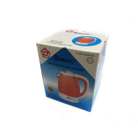 Чайник электрический "DOMOTEC" 2,0L 1500W MS- 5022 Нерж+пластик Оранж Чайник электрический "DOMOTEC" 2,0L 1500W MS- 5022 Нерж+пластик Оранж