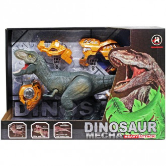 Интерактивный динозавр &quot;Dinosaur Mecha&quot; (серый) MIC