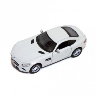 Машинка KINSMART &quot;Mercedes-AMG GT&quot; (белый металлик) MiC 