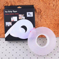 Многоразовая крепежная лента Ivy Grip Tape 1м гелевая 6673 в коробке Многоразовая крепежная лента Ivy Grip Tape 1м гелевая 6673 в коробке