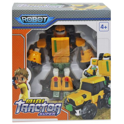 Трансформер &quot;Робот-трактор&quot; (желтый) MIC