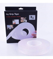 Многоразовая крепежная лента Ivy Grip Tape 1м гелевая 6673 в коробке Многоразовая крепежная лента Ivy Grip Tape 1м гелевая 6673 в коробке
