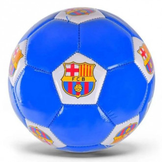 Мяч футбольный №3 &quot;Барселона&quot;, синий MiC