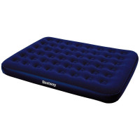 Велюр матрац двухспалка Best Way BW 67003 синий, 203-152-22см Bestway Велюр матрац двухспалка Best Way BW 67003 синий, 203-152-22см Bestway