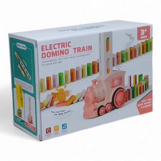 Интерактивная игрушка &quot;Домино-поезд&quot;, свет, звук (розовый) MIC