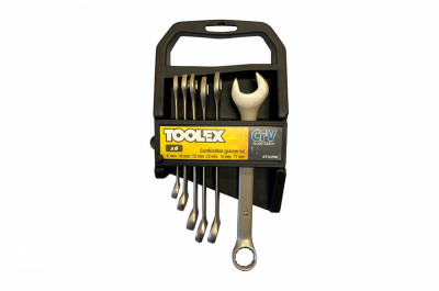 Набор ключей рожково-накидных Toolex - 6шт (8-17мм) (07I2206)
