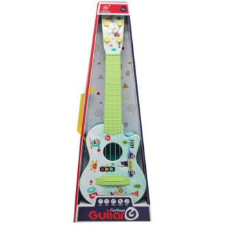 Гитара четырехструнная &quot;Guitar&quot;, бирюзовая. fan wingda toys  