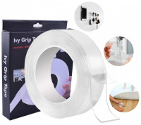 Многоразовая крепежная лента Ivy Grip Tape 1м гелевая 6673 в коробке Многоразовая крепежная лента Ivy Grip Tape 1м гелевая 6673 в коробке