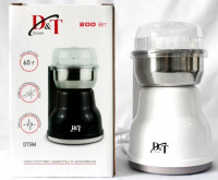 Кофемолка DT 594 измельчитель нержавеющая сталь D&T Smart 200Вт Кофемолка DT 594 измельчитель нержавеющая сталь D&T Smart 200Вт