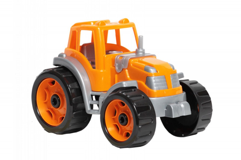 Игрушка детская &quot;Трактор ТехноК&quot; прочный пластик, большие колеса, яркие цвета, арт.3800, 25 x 16 x 15 см