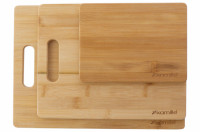 Набор досок разделочных Kamille - 203 x 279 x 330 мм бамбук (3 шт.) (10078)