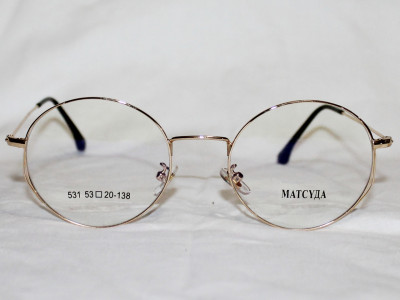 Очки MAT 531 золото имиджевые разборная оправа для очков для зрения