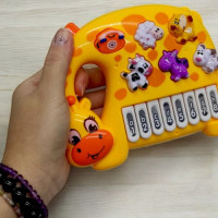 Интерактивная игрушка &quot;Зверюшки&quot;(укр), желтый Wtoys