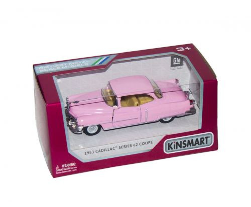 Машинка &quot;Cadillac Series 62&quot; (розовая) Kinsmart