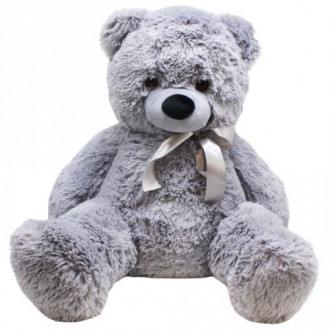 Мягкая игрушка &quot;Медведь&quot;, 70 см (серый) Селена Украина