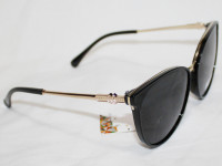 Очки солнцезащитные женские Cardeo Polarized P9943 золото черный поляризационные антифары
