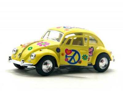 Машинка &quot;Volkswagen Beetle&quot; (желтая) Kinsmart  