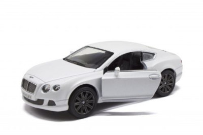 Машинка &quot;Bentley Continental GT &quot; (белая) Kinsmart