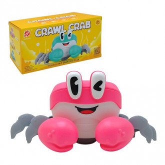 Игрушка на батарейках &quot;Crawl crab&quot;, розовый BEIKAKU