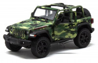 Машинка KINSMART &quot;Jeep Wrangler camo edition&quot; (зеленый) MiC