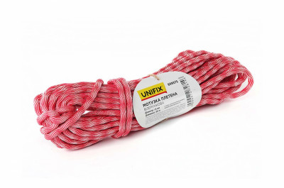 Веревка плетеная Unifix - 8мм x 20м узорная (699575)