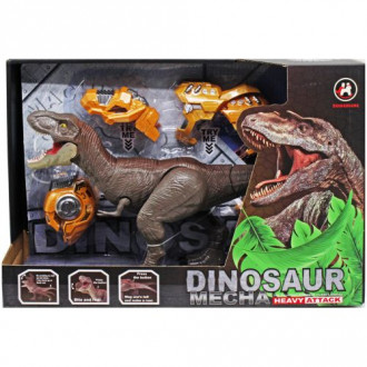 Интерактивный динозавр &quot;Dinosaur Mecha&quot; (коричневый) MIC