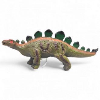 Фигурка динозавра резиновая &quot;Стегозавр&quot; (вид 1) MIC