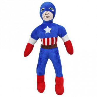 Мягкая игрушка &quot;Супергерои: Капитан Америка&quot; (37 см) MiC  