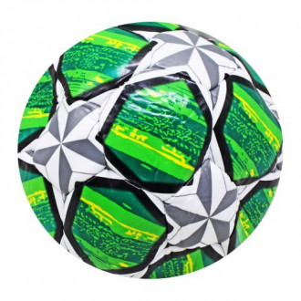 Мяч футбольный №5 &quot;Stars&quot;, зеленый Meik