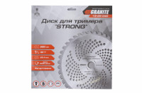 Диск для триммера Granite - 255 мм x 40 Т Strong (19-25-040)