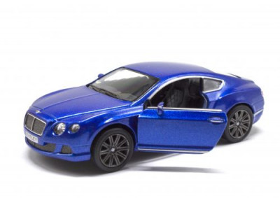 Машинка &quot;Bentley Continental GT &quot; (синяя) Kinsmart