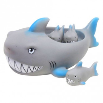 Набор игрушек для ванны &quot;Семья акул&quot; (4 шт) Bibi Toys