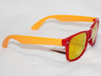 Очки солнцезащитные детские Cardeo Polarized красный оранжевый поляризационные зеркальные