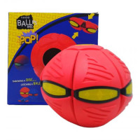 Мяч-трансформер &quot;Flat Ball Disc: Мячик-фрисби&quot;, красный MIC  5 лет