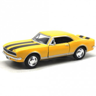 Машинка металлическая &quot;Chevrolet Classic Camaro Z/28 1967&quot;, желтый Kinsmart