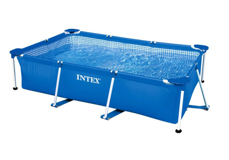 Каркасный бассейн Intex RECTANGULAR FRAME POOL для детей и взрослых Intex28271 размер 260 *160 высота 65 см