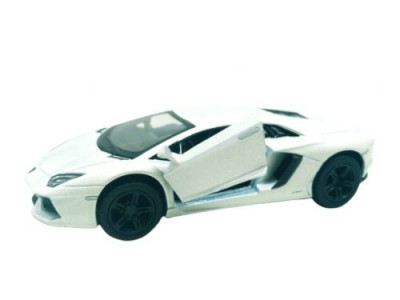 Машинка &quot;Lamborghini Aventador LP 700-4&quot; (белая) Kinsmart  