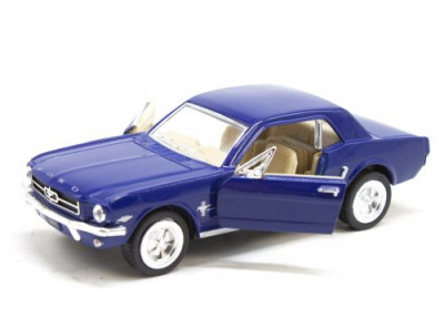 Машинка &quot;Ford Mustang 1964&quot; (синяя) Kinsmart
