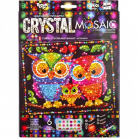 Набор для детского творчества Мозаика из кристаллов CRYSTAL MOSAIC DANKO TOYS Украина CRM-01-01