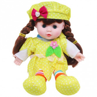 Мягкая кукла &quot;Lovely Doll&quot; (желтый) MIC