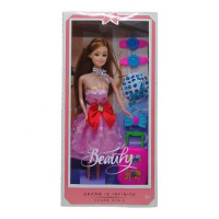 Кукла с аксессуарами &quot;Beauty&quot;, розовая MIC