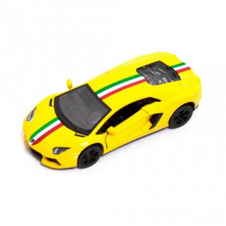 Машинка &quot;Lamborghini Aventador LP 700-4&quot; (желтая) Kinsmart