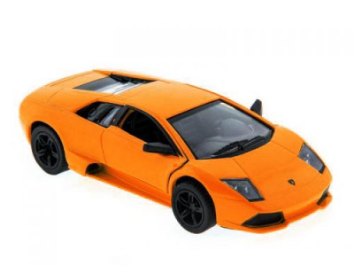 Машинка &quot;Lamborghini Murcielago LP&quot; (оранжевая) Kinsmart  
