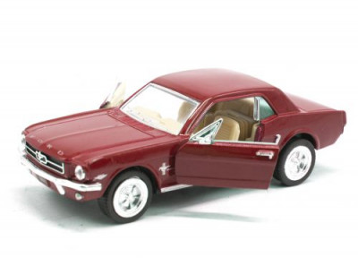 Машинка &quot;Ford Mustang 1964&quot; (красная) Kinsmart