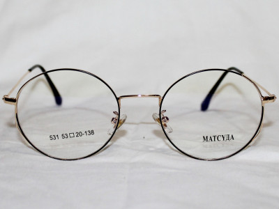 Очки MAT 531 золото черный имиджевые разборная оправа для очков для зрения