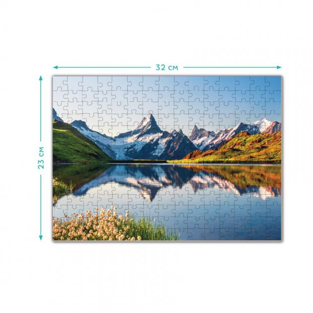 Пазлые горы Маттерхорн 210 элементов, яркая картинка 32 х 23 см, в картонном тубусе 300405