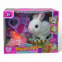 Игровой набор со зверьком &quot;Plush Pet. Кролик белый&quot; MIC