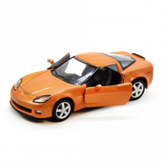 Машинка KINSMART &quot;Chevrolet Corvette Z06 2007&quot; (оранжевая) MiC  