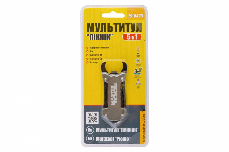 Мультитул Mastertool - 5-в-1 пикник (79-0425)